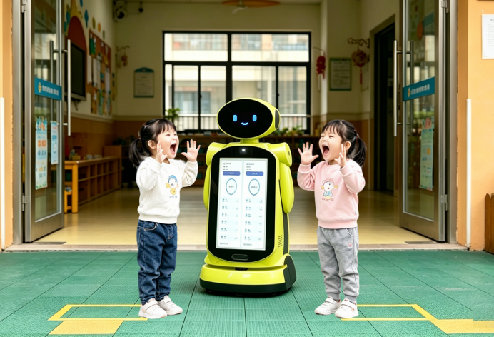全球首发，晔生科技及旗下品牌孩教圈幼儿园AI健康机器人将亮相北京幼教展！-晔生科技